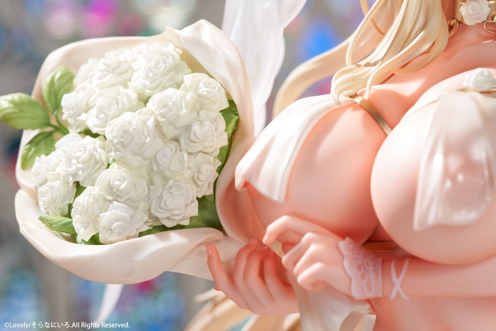Original Character PVC Statue 1/5.5 Wife Erof Illustrated by Sora Nani Iro 32 cm