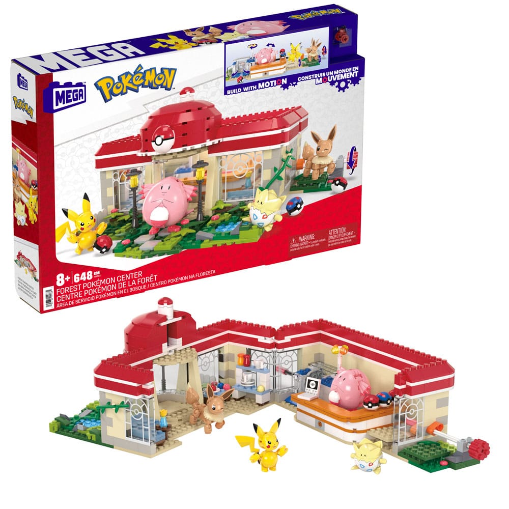 Pokémon Mega Construx Bauset Waldspaß Pokémon-Center