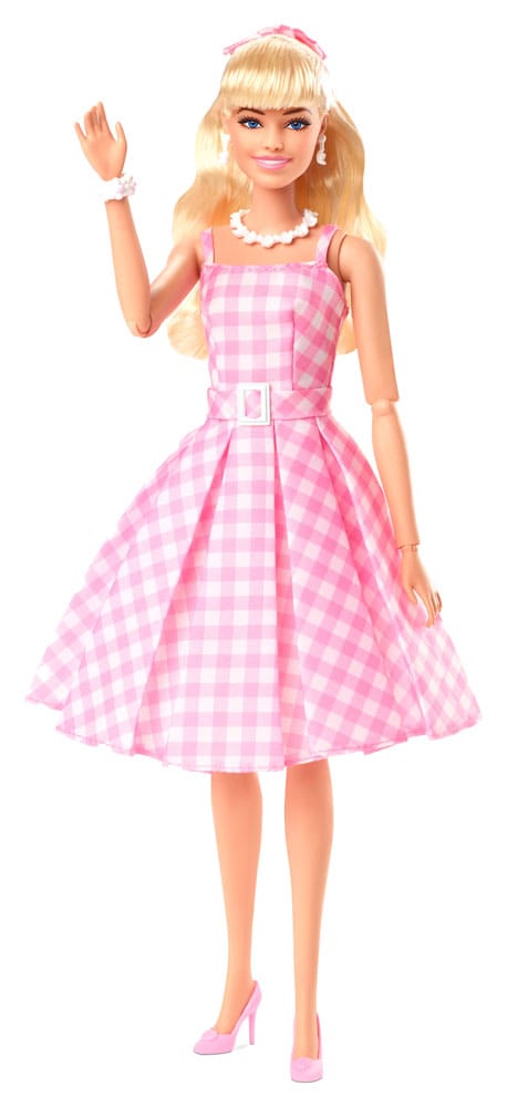 Barbie The Movie Puppe Barbie in Pink Gingham Dress