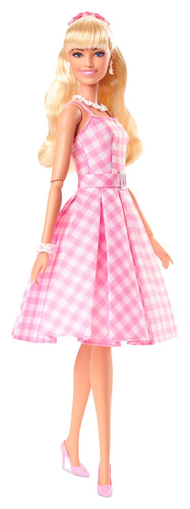 Barbie The Movie Puppe Barbie in Pink Gingham Dress