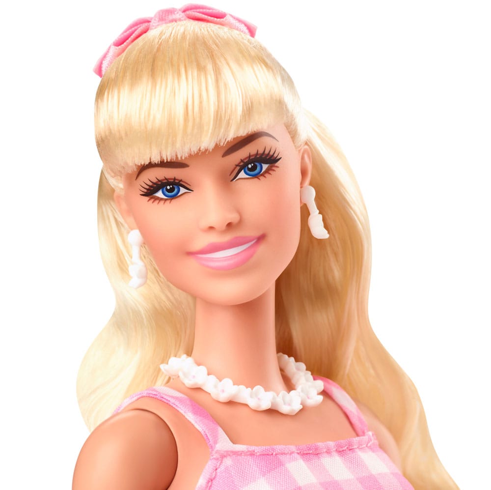 Barbie The Movie Puppe Barbie in Pink Gingham Dress