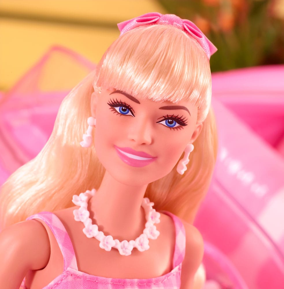 Barbie The Movie Puppe Barbie in Pink Gingham Dress