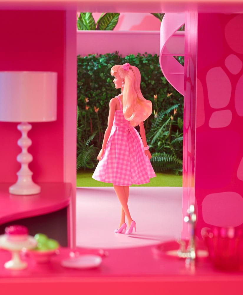 Barbie The Movie Puppe Barbie in Pink Gingham Dress