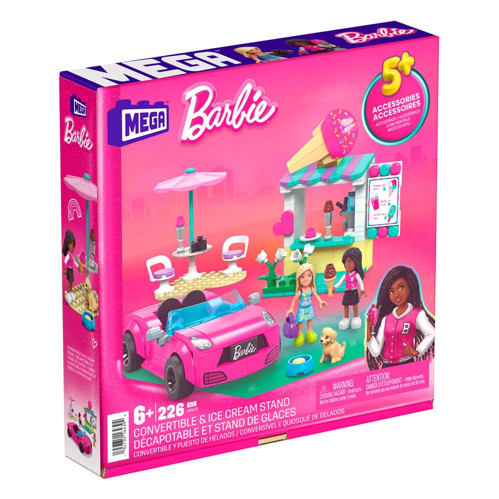 Barbie MEGA Bauset Cabrio & Eisstand