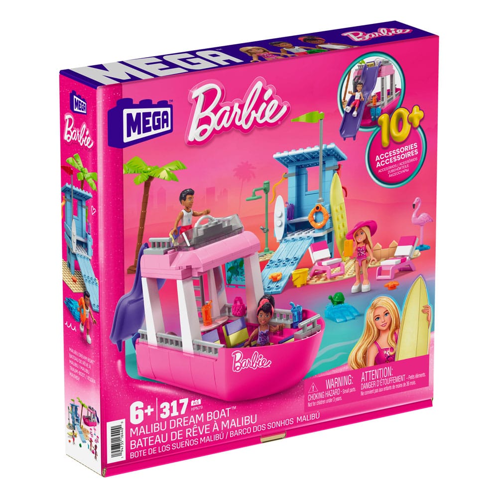 Barbie MEGA Bauset Malibu Traumboot
