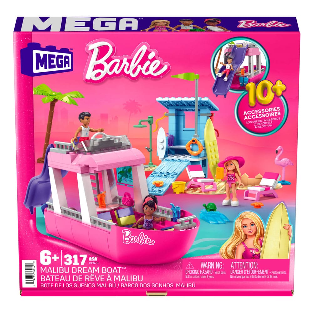 Barbie MEGA Bauset Malibu Traumboot