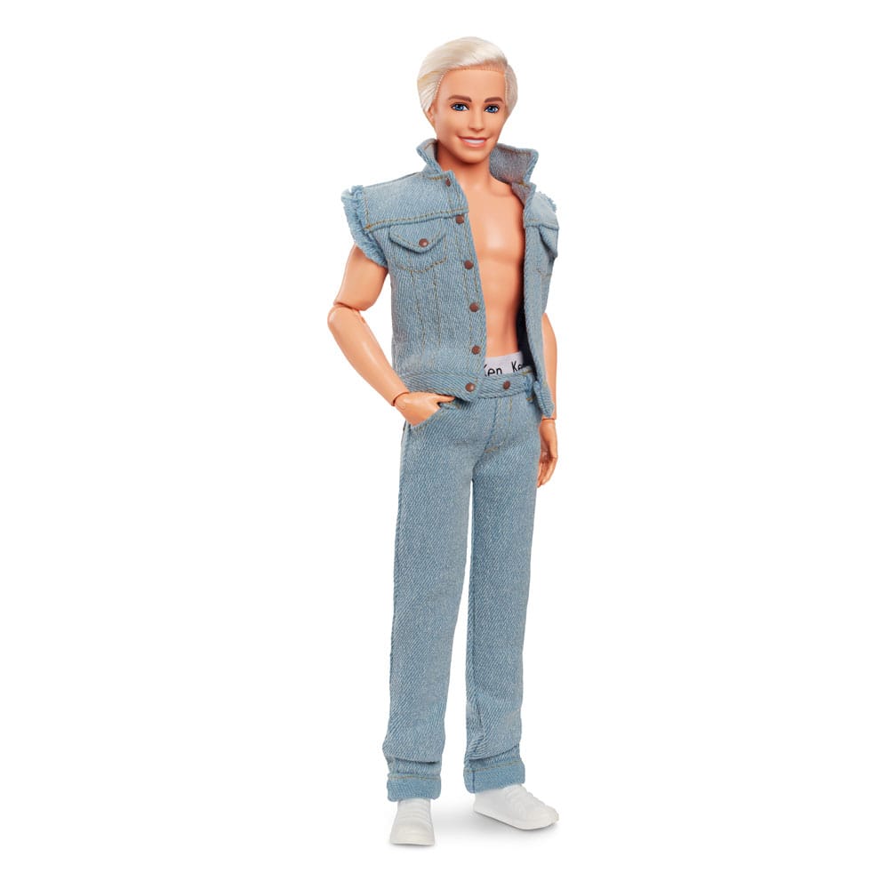 Barbie The Movie Puppe Ken Wearing Denim Matching Set