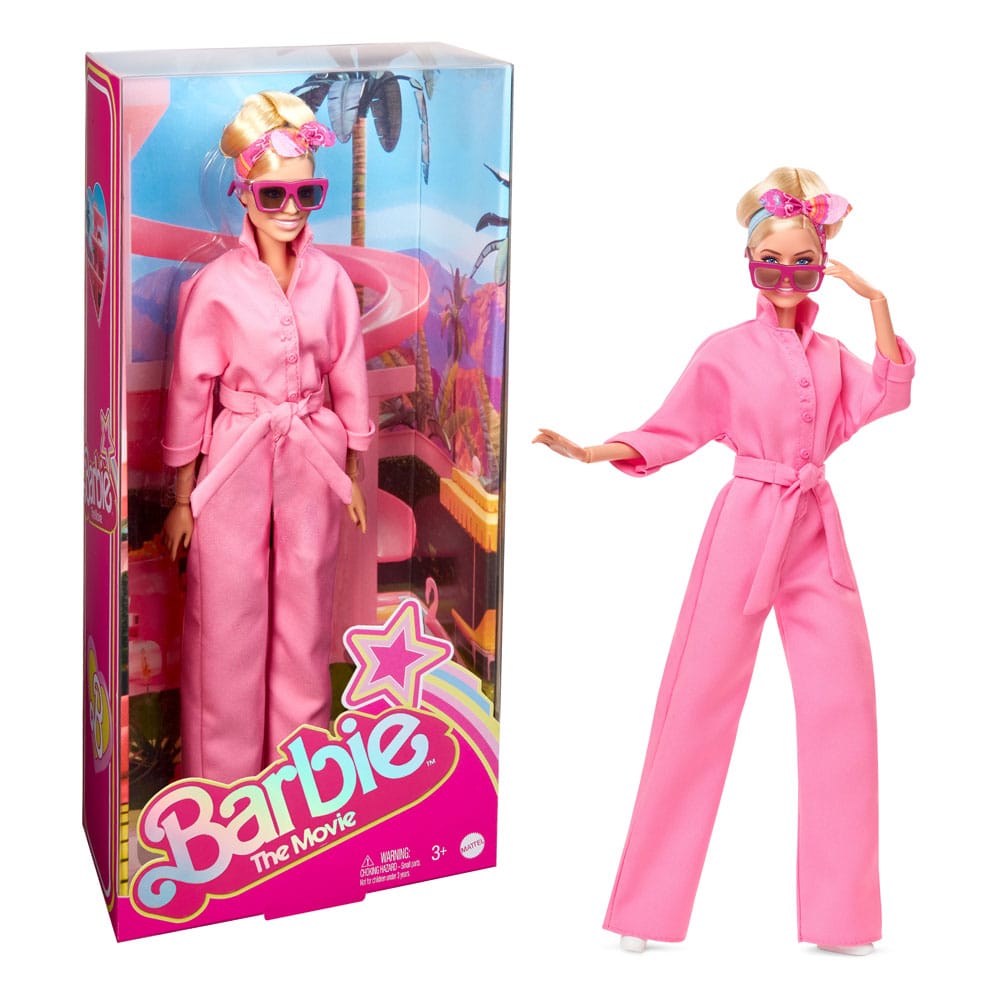 Barbie The Movie Puppe Barbie im Pink Power Jumpsuit