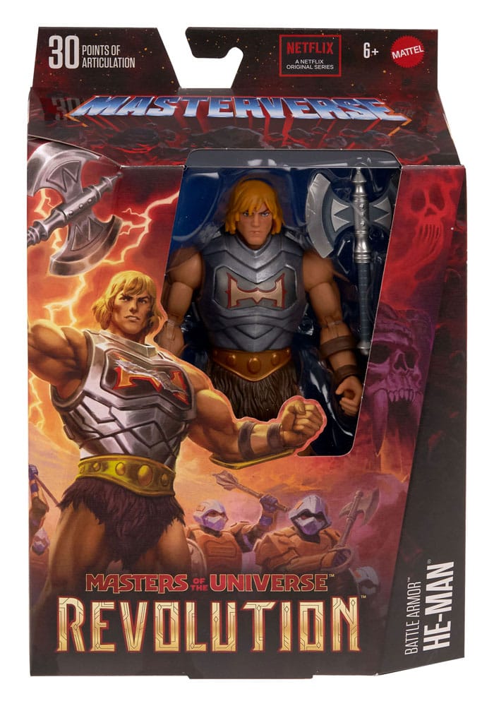 Masters of the Universe: Revolution Masterverse Actionfigur Battle Armor He-Man 18 cm
