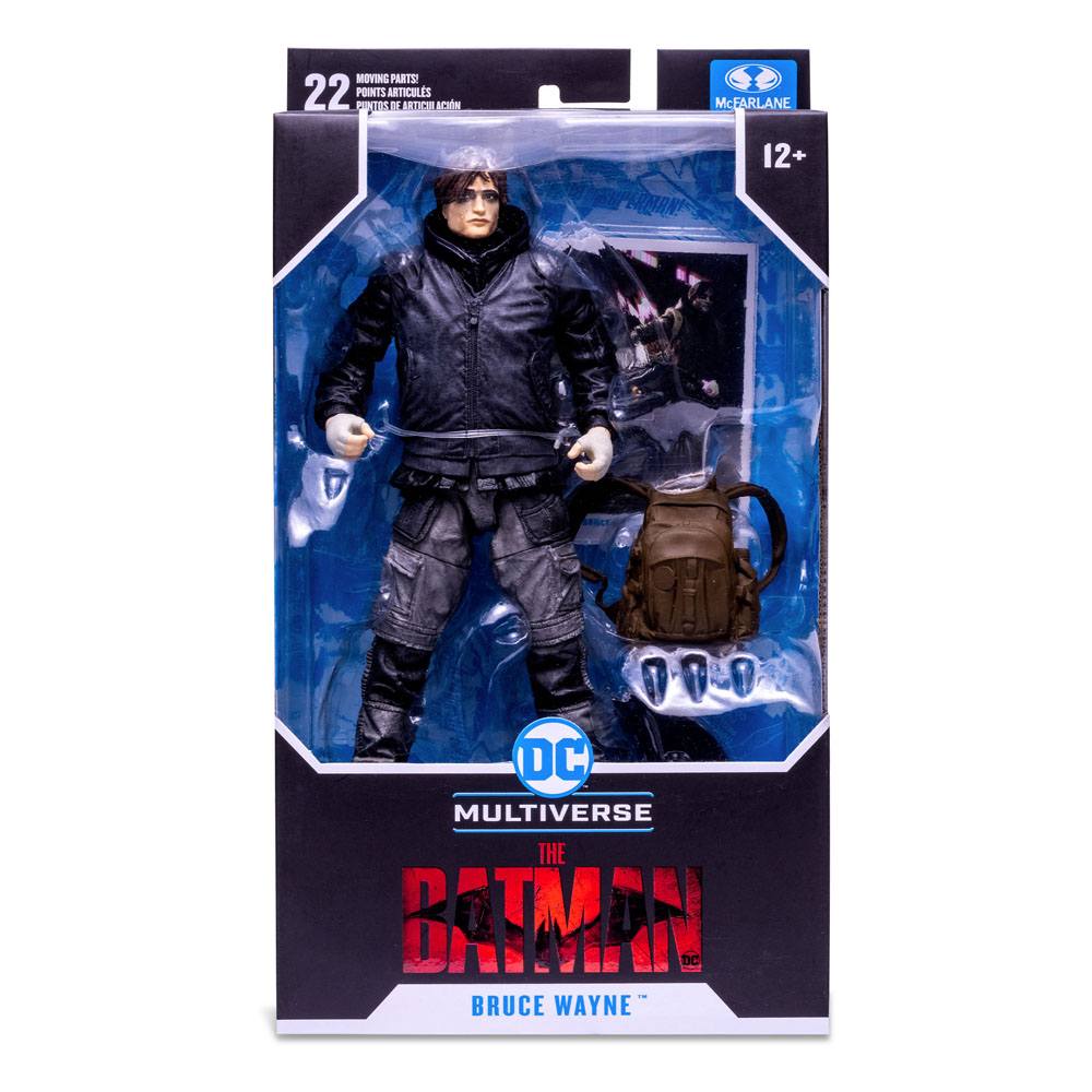 DC Multiverse Actionfigur Bruce Wayne Drifter Unmasked 18 cm