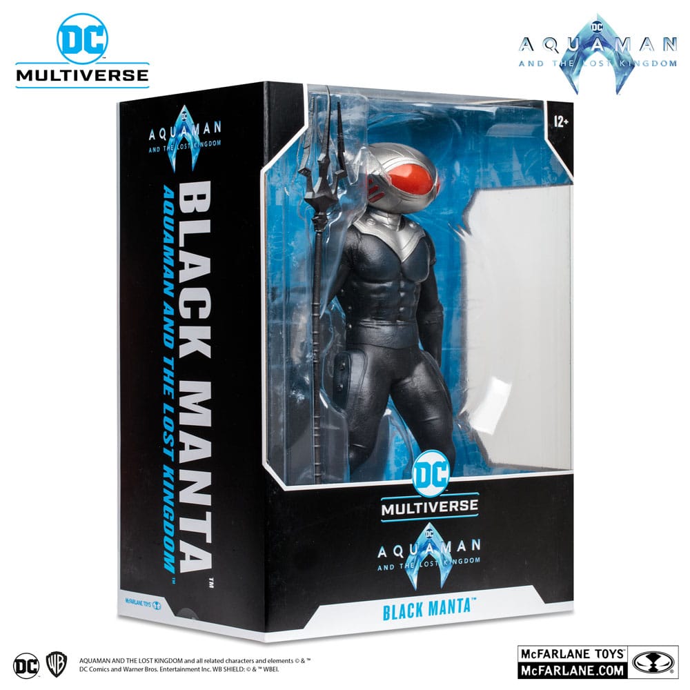 Aquaman and the Lost Kingdom DC Multiverse Megafig Actionfigur Black Manta 30 cm