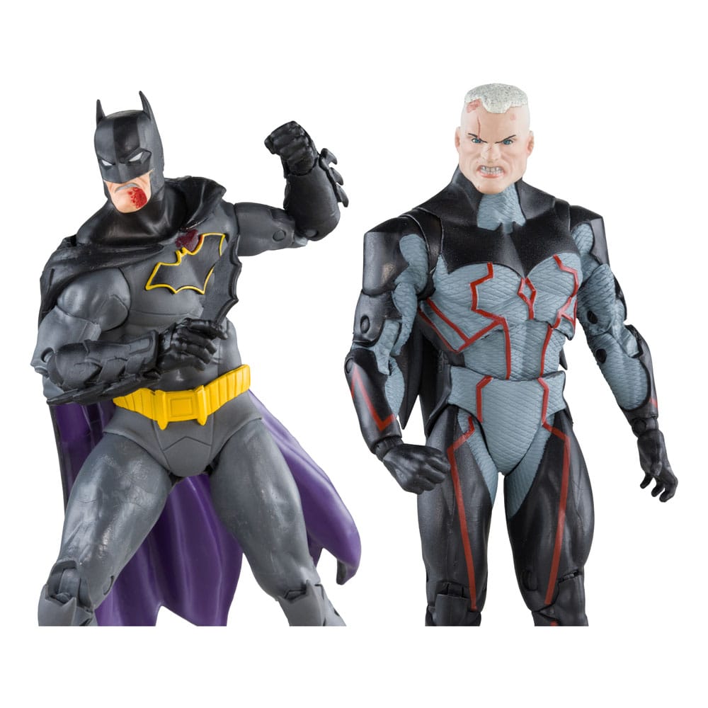 DC Collector Actionfiguren 2er-Pack Omega (Unmasked) & Batman (Bloody)(Gold Label) 18 cm