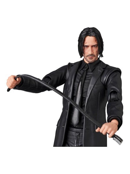 John Wick MAFEX Actionfigur John Wick (Chapter 3) Parabellum 16 cm
