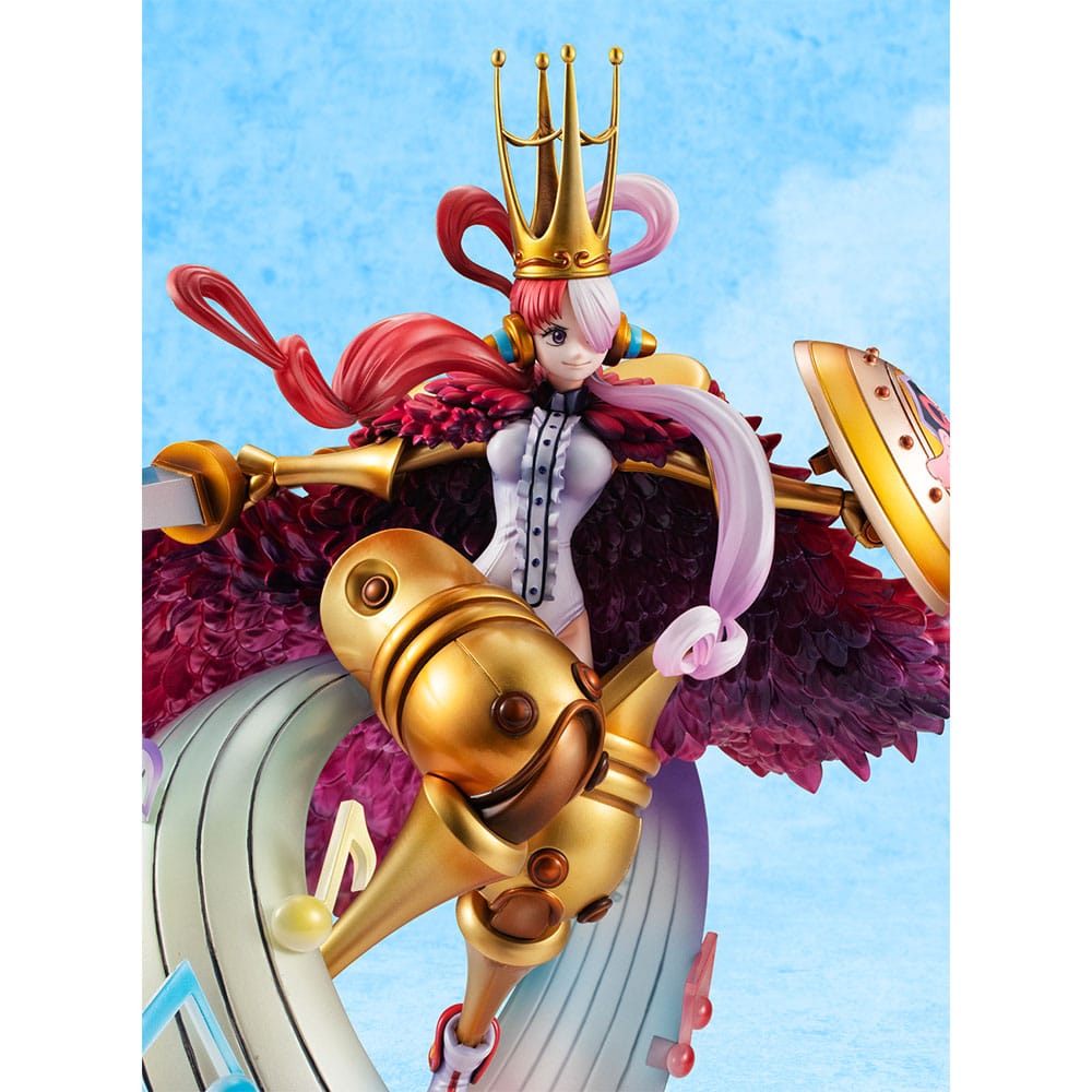 One Piece Red Maximum Portrait Of Pirates PVC Statue Uta I´m Invincible 29 cm