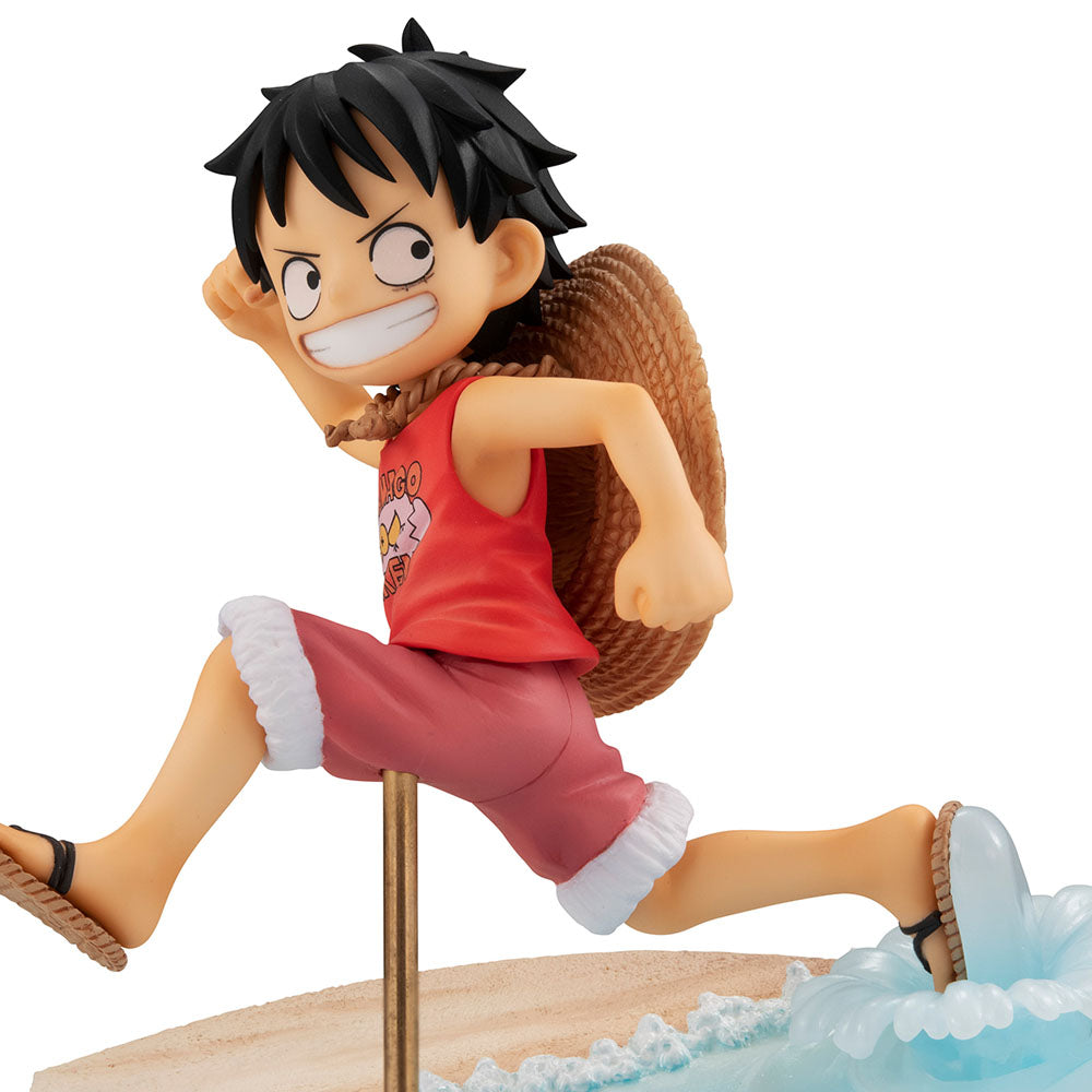 One Piece G.E.M. Serie PVC Statue Monkey D. Luffy Run! Run! Run! 12 cm