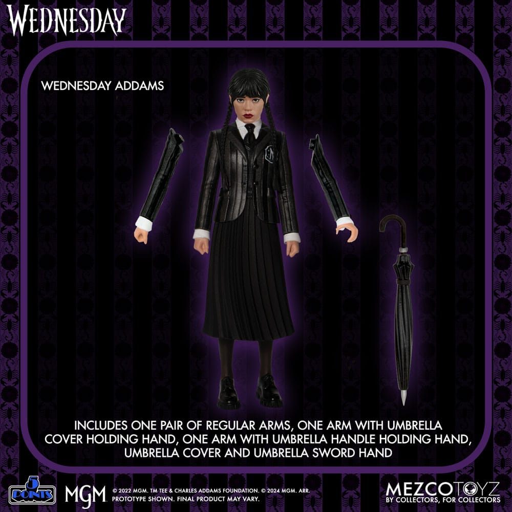Wednesday 5 Points Figuren Wednesday & Enid Boxed Set 10 cm
