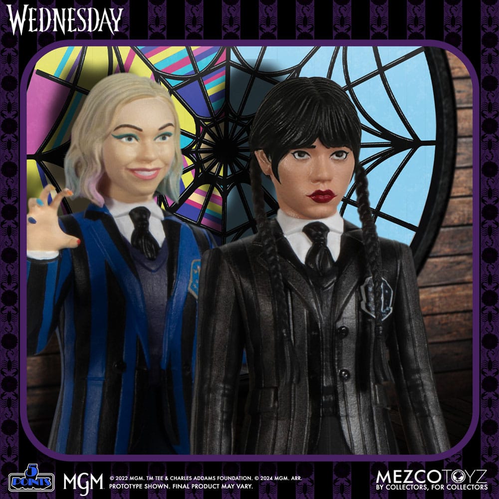 Wednesday 5 Points Figuren Wednesday & Enid Boxed Set 10 cm