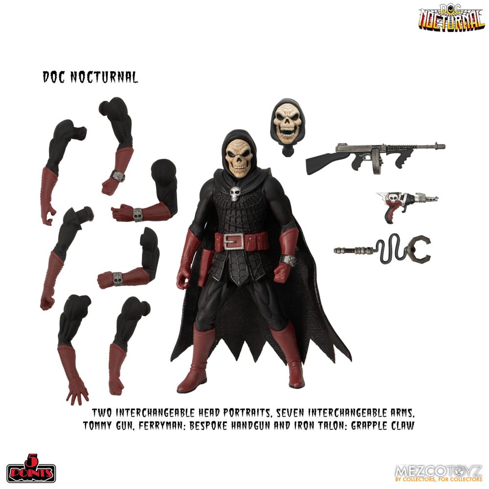 Doc Nocturnal 5 Points Actionfiguren Nocturnal Tower Playset 9 cm