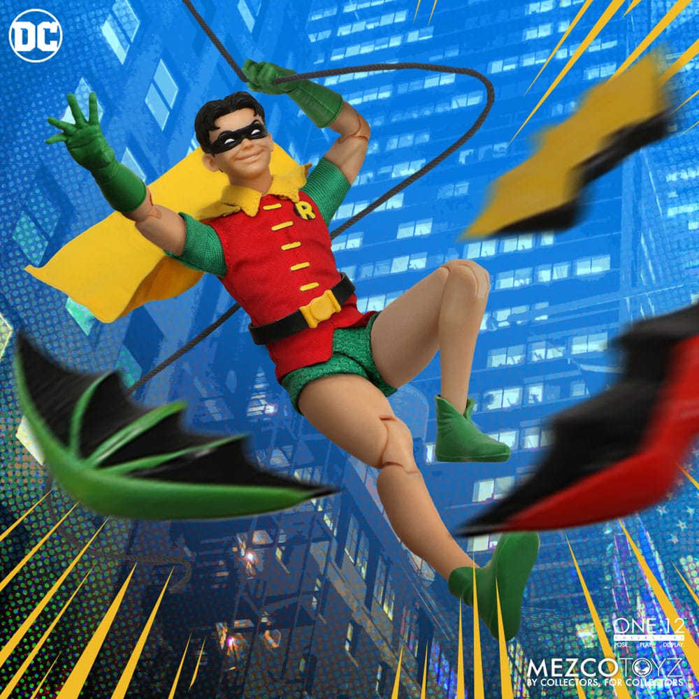 DC Comics Actionfigur 1/12 Robin (Golden Age Edition) 16 cm