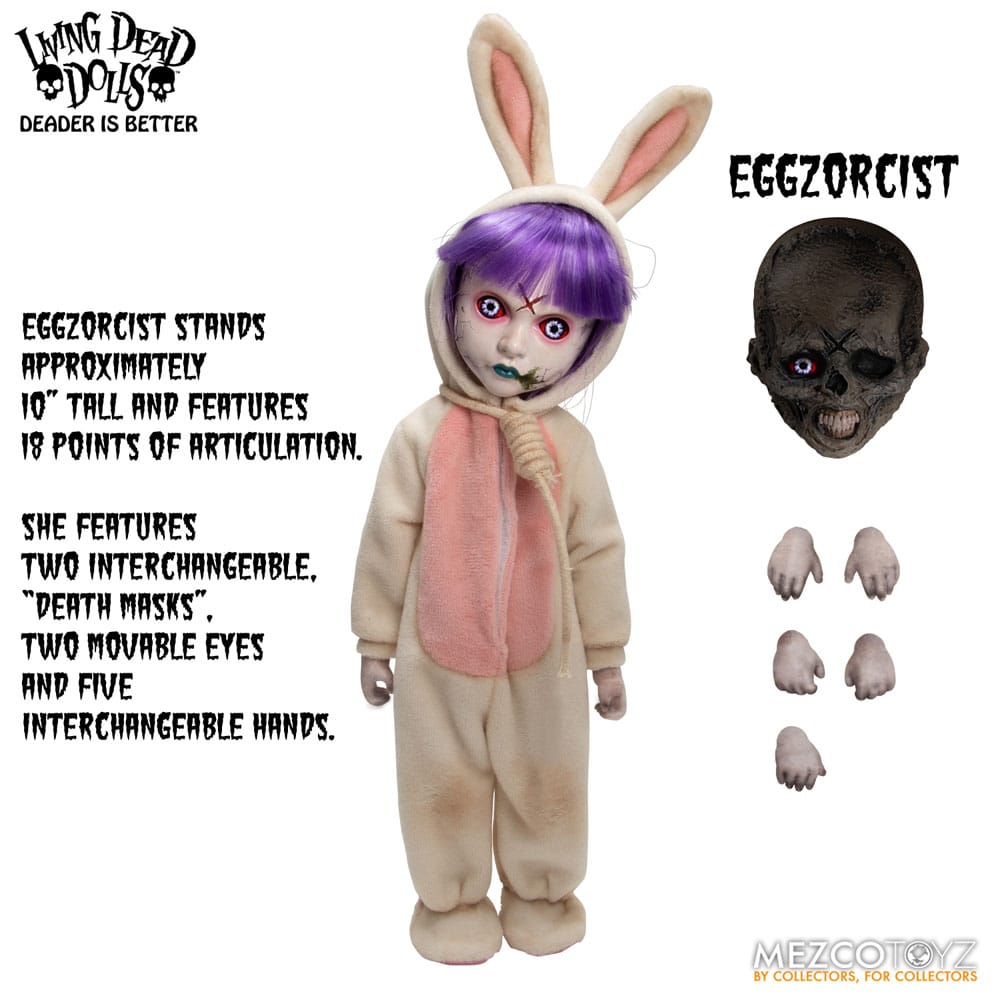 Living Dead Dolls Puppe Eggzorcist 25 cm
