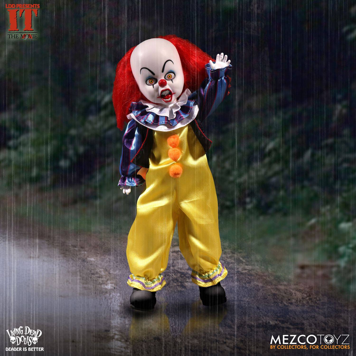 Stephen Kings Es Living Dead Dolls Puppe Pennywise 25 cm