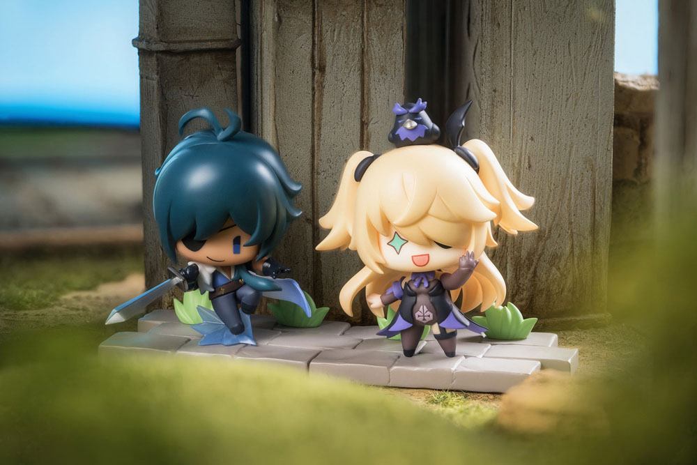 Genshin Impact Battle Scene Series Sammelfiguren 6er-Pack Mondstadt Edition 5 cm