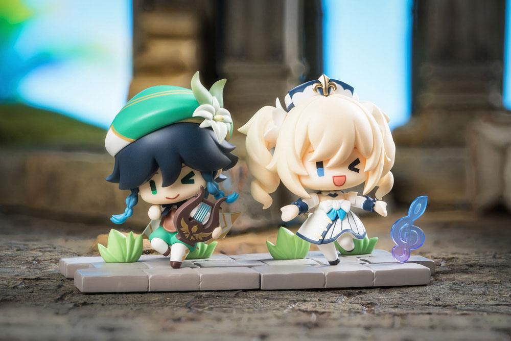 Genshin Impact Battle Scene Series Sammelfiguren 6er-Pack Mondstadt Edition 5 cm