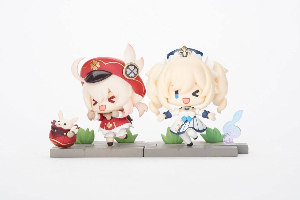 Genshin Impact Battle Scene Series Sammelfiguren 6er-Pack Mondstadt Edition 5 cm