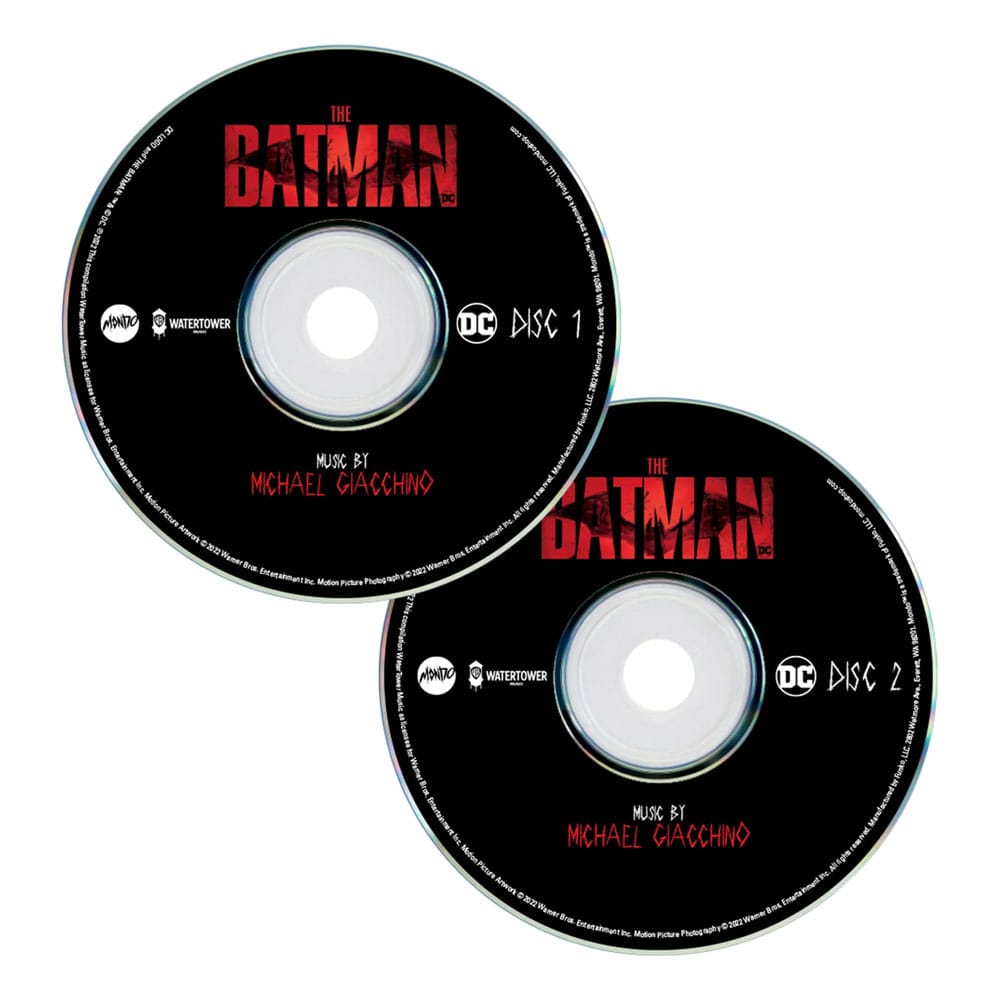 The Batman Original Motion Picture Soundtrack by Michael Giacchino 2xCD