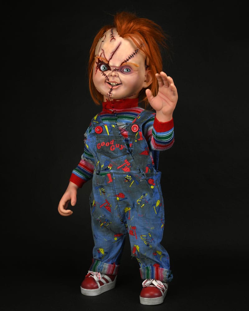 Chucky und seine Braut Prop Replik 1/1 Chucky Puppe 76 cm