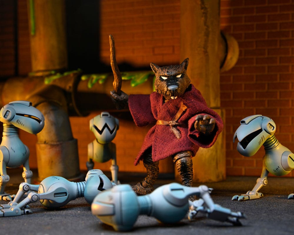 Teenage Mutant Ninja Turtles (Mirage Comics) Actionfigur Splinter 18 cm