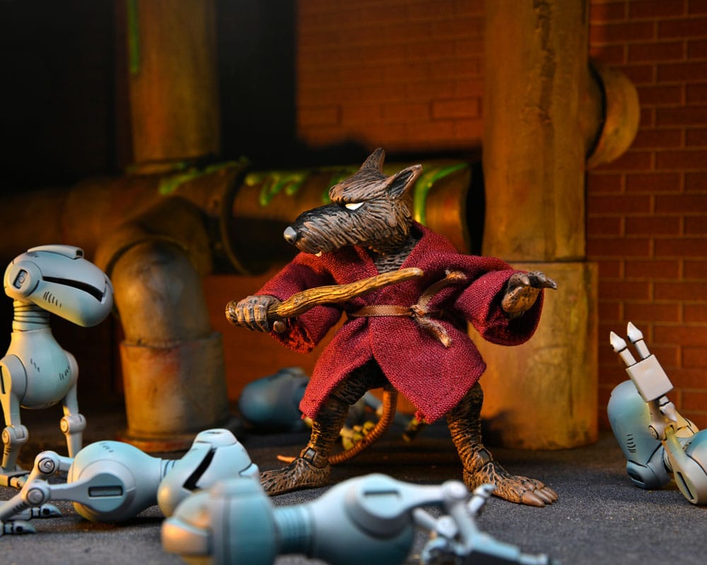 Teenage Mutant Ninja Turtles (Mirage Comics) Actionfigur Splinter 18 cm