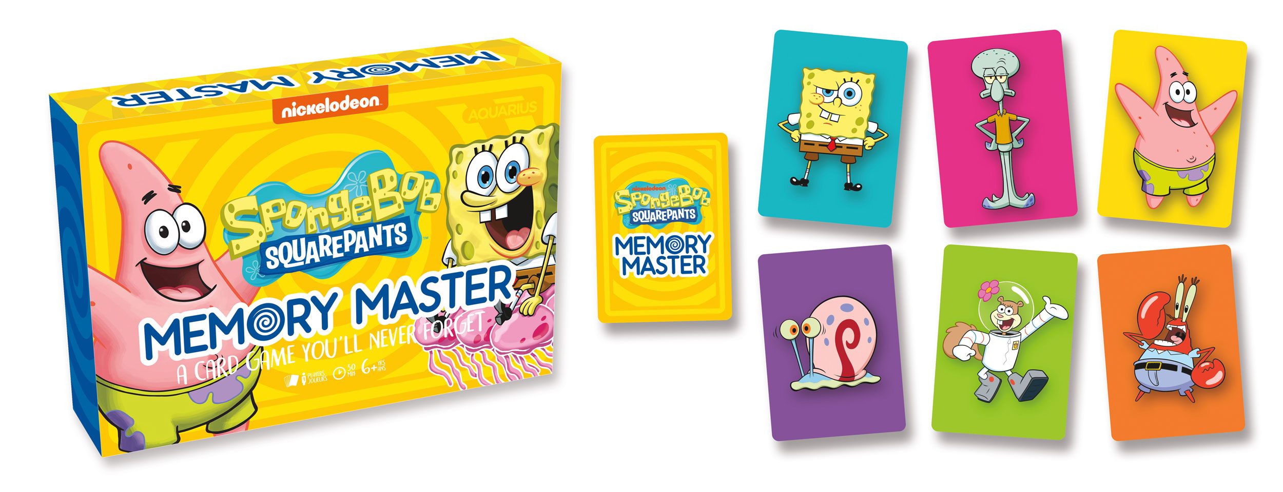 SpongeBob Kartenspiel Memory Master *Englische Version*