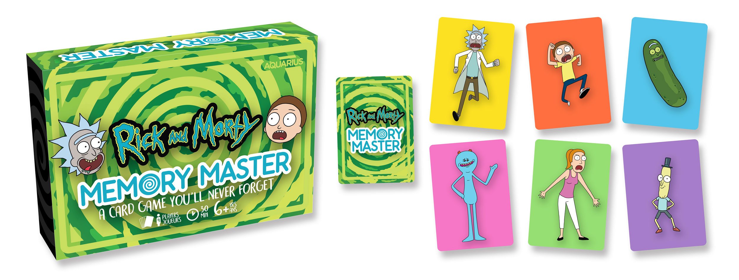 Rick and Morty Kartenspiel Memory Master *Englische Version*