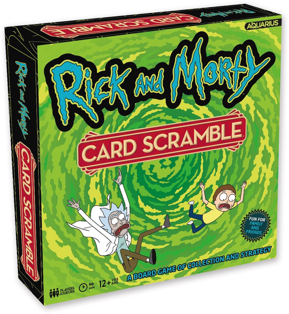 Rick and Morty Brettspiel Card Scramble *Englische Version*