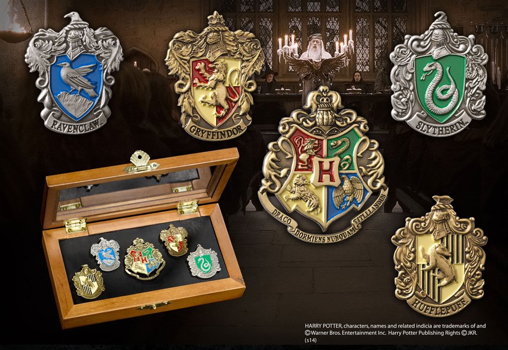 Harry Potter Pin Kollektion Hogwarts (5)