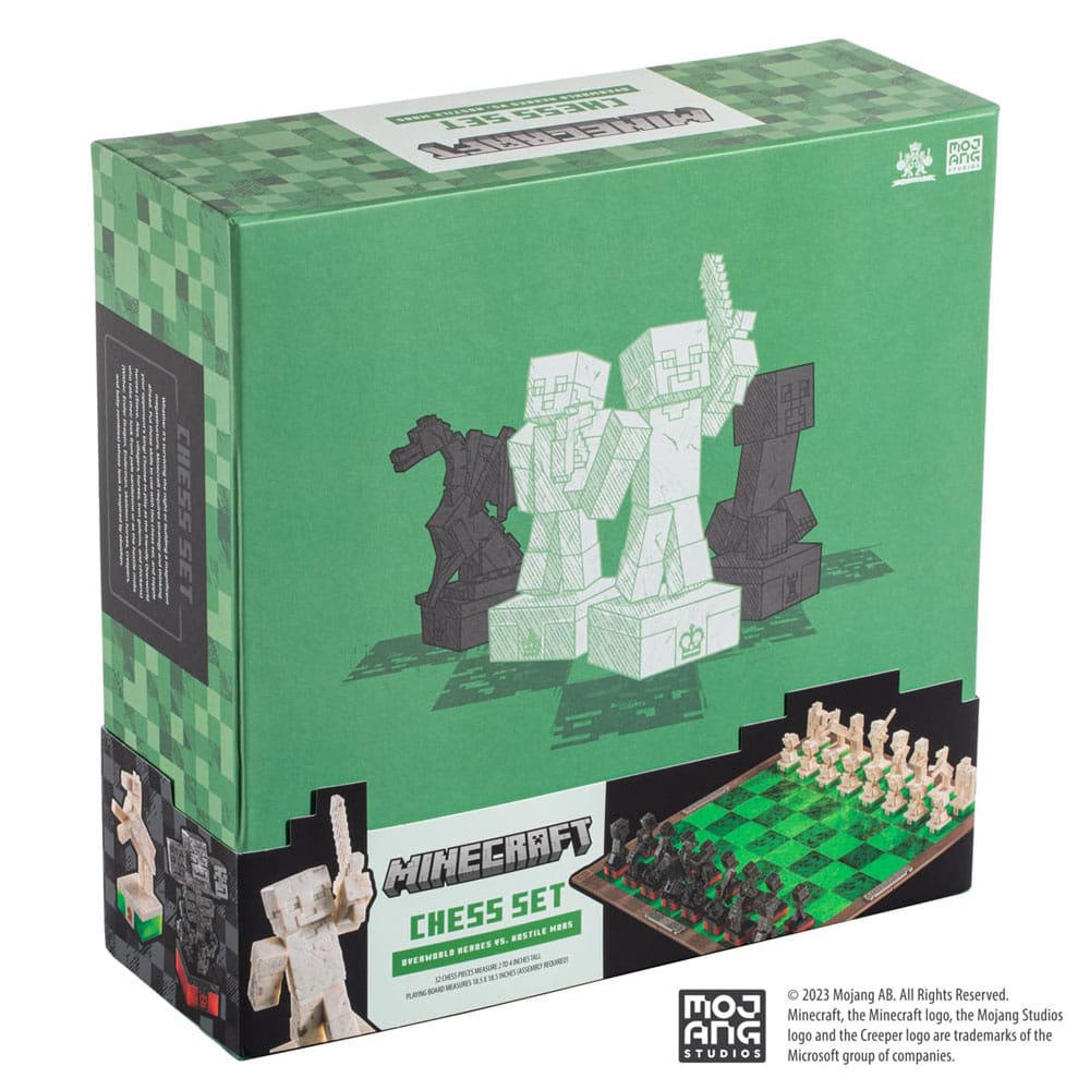 Minecraft Schachspiel Overworld Heroes vs. Hostile Mobs