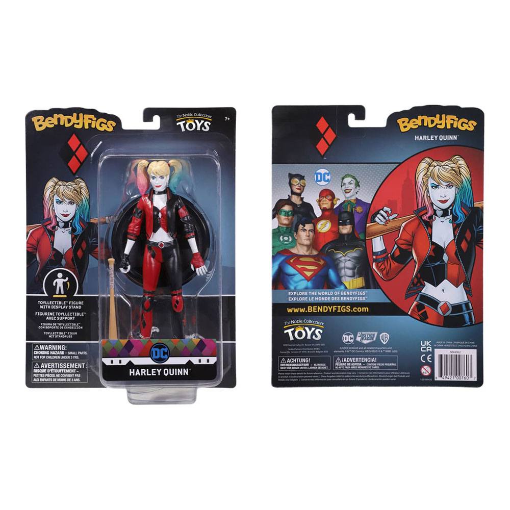 DC Comics Bendyfigs Biegefigur Harley Quinn Rebirth 19 cm