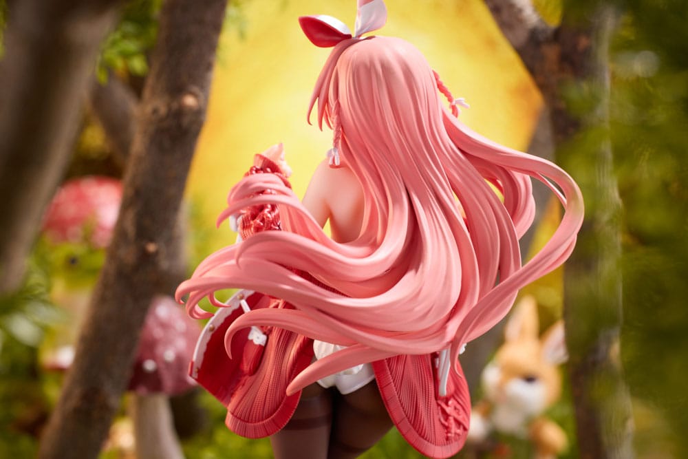 Original Character PVC Statue 1/7 White Rabbit Illustrated by Rosuuri Deluxe Version 24 cm