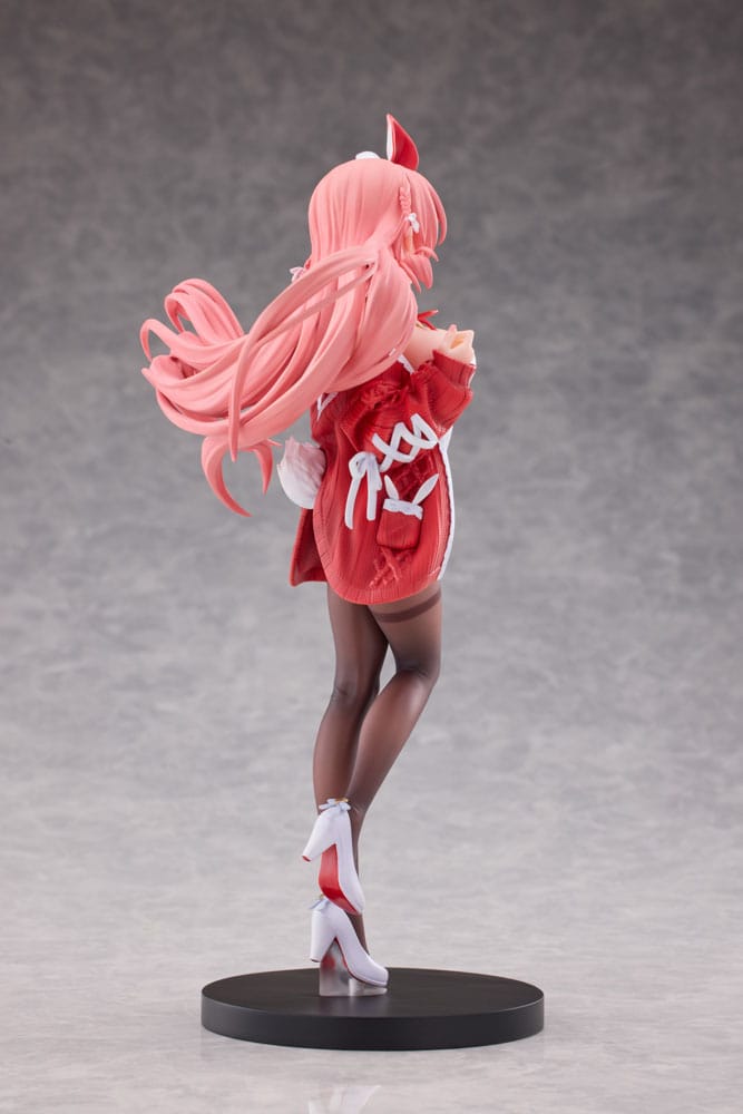Original Character PVC Statue 1/7 White Rabbit Illustrated by Rosuuri Deluxe Version 24 cm