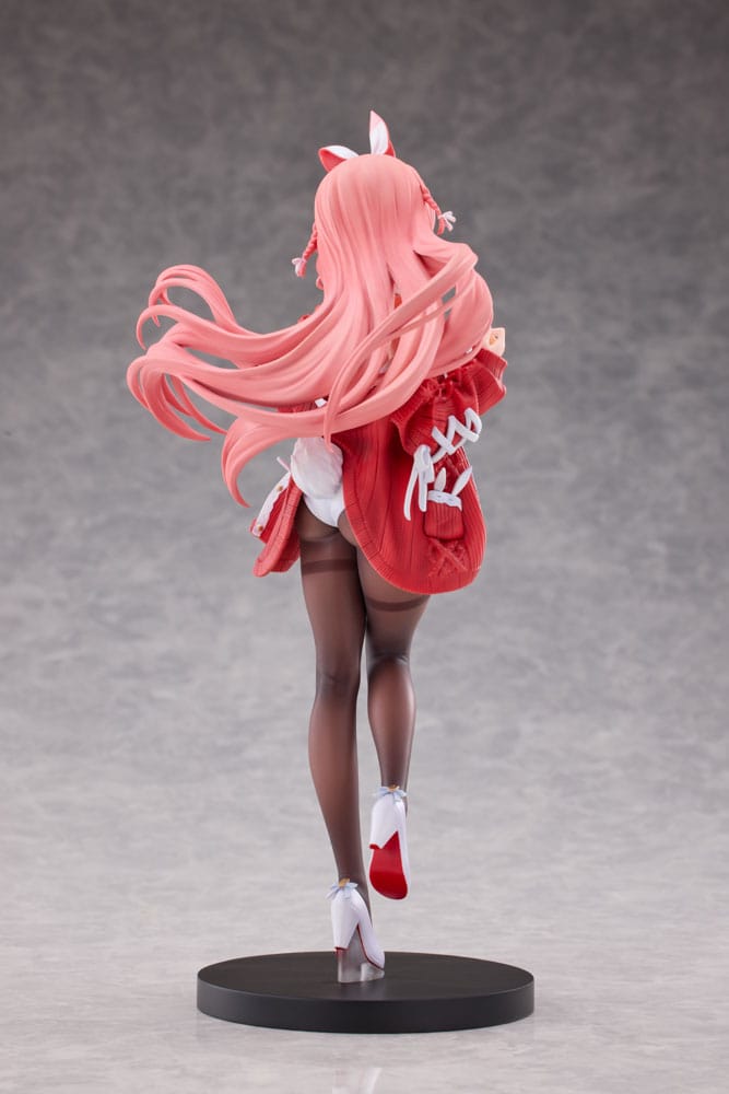 Original Character PVC Statue 1/7 White Rabbit Illustrated by Rosuuri Deluxe Version 24 cm