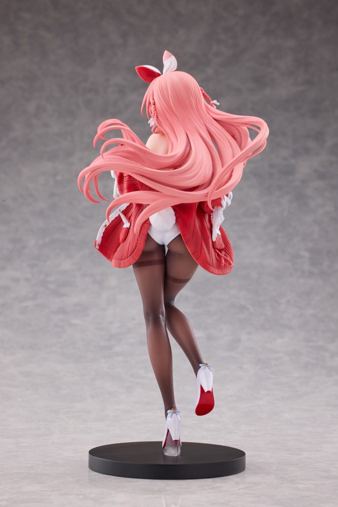 Original Character PVC Statue 1/7 White Rabbit Illustrated by Rosuuri Deluxe Version 24 cm