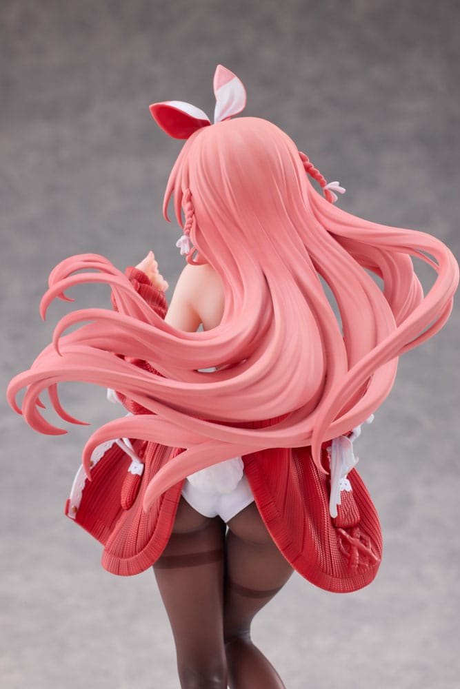 Original Character PVC Statue 1/7 White Rabbit Illustrated by Rosuuri Deluxe Version 24 cm