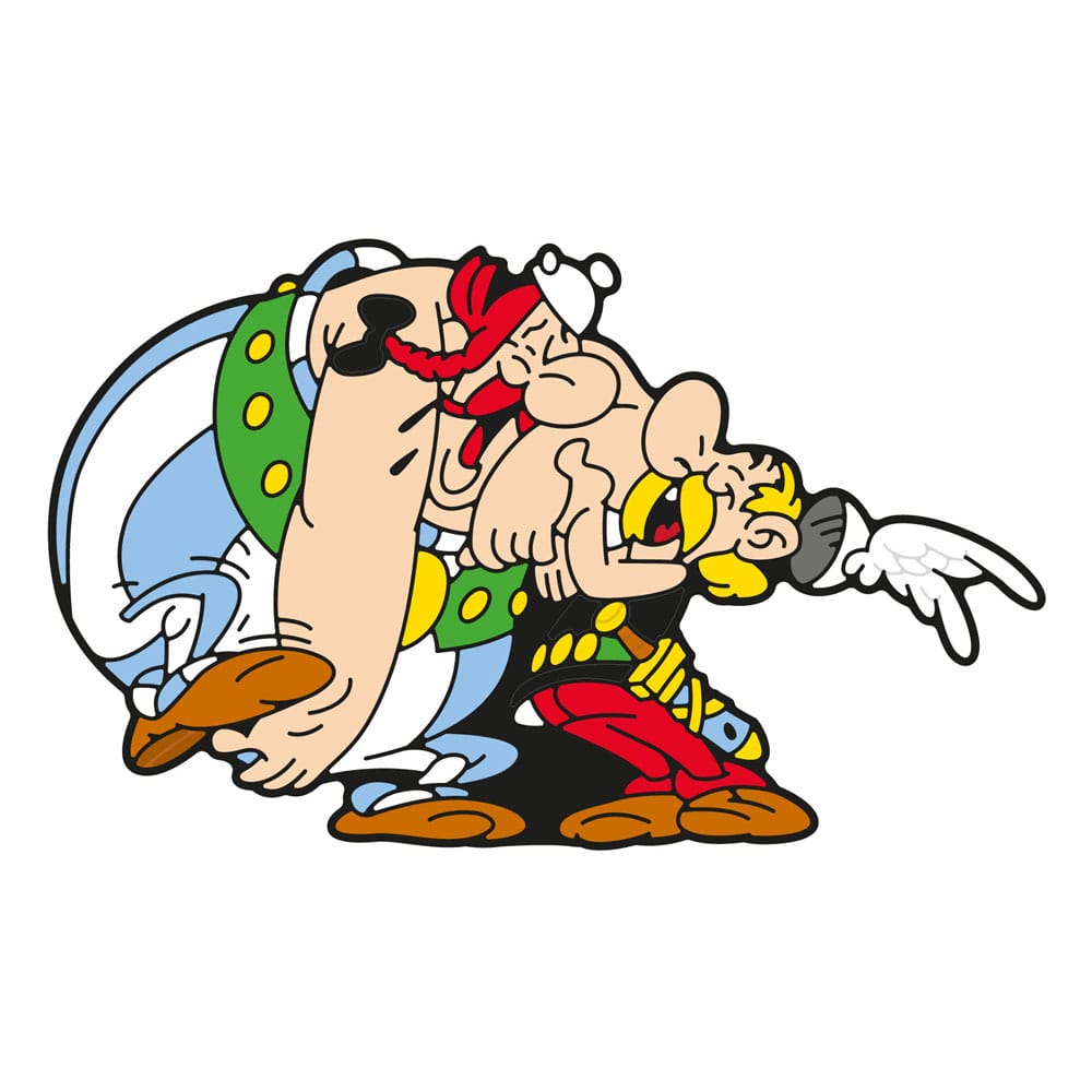 Asterix Magnet Asterix & Obelix Laughing 6 cm