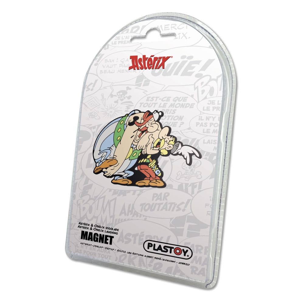 Asterix Magnet Asterix & Obelix Laughing 6 cm