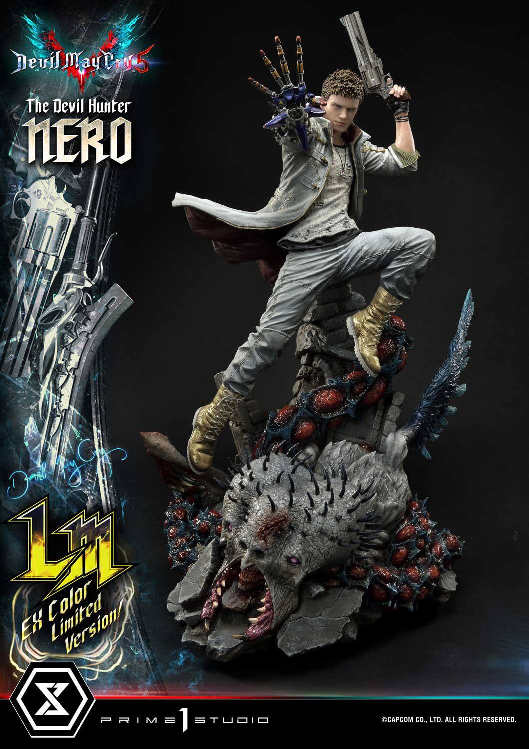 Devil May Cry 5 Statue 1/4 Nero Ex Color Limited Version 77 cm