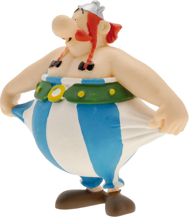 Asterix Figur Obelix mit leeren Hosentaschen 8 cm