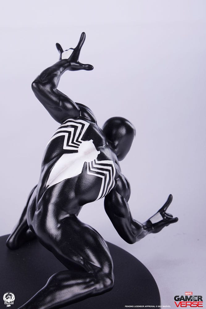 Marvel Gamerverse Classics PVC Statue 1/10 Spider-Man (Black Suit Edition) 13 cm