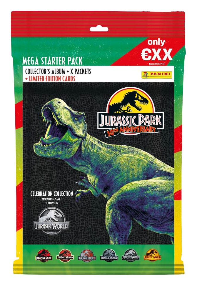 Jurassic Park 30th Anniversary Trading Card Collection Starter Pack *Deutsche Version*