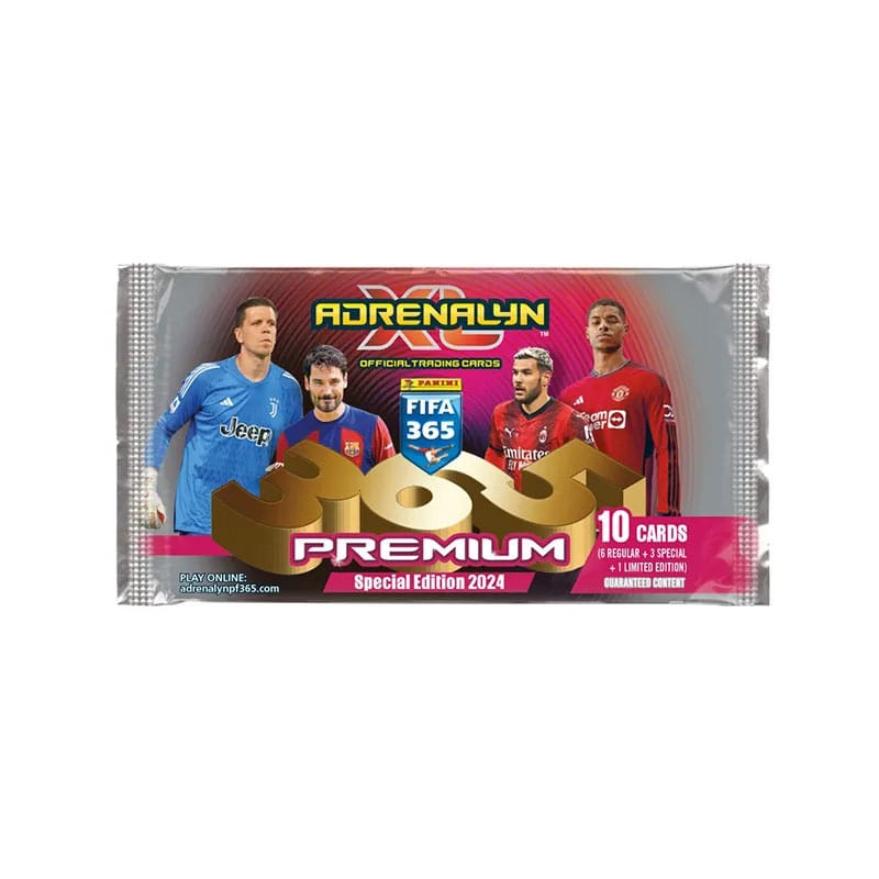FIFA 365 Adrenalyn XL 2024 Trading Cards Premium Packs Display (10)